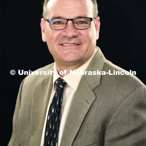 Studio portrait of Edward Balistreri, Associate Professor, Economics, College of Business, New Faculty. August 19, 2020. Photo supplied by the College of Business/University of Nebraska-Lincoln.