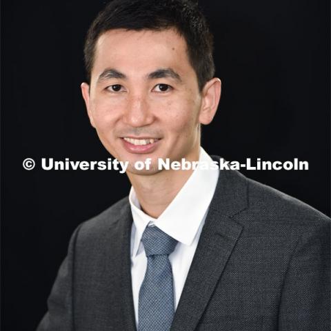 Studio portrait of Teck Yong Tan, Assistant Professor,
Economics, College of Business, New Faculty. August 19, 2020. Photo supplied by the College of Business/University of Nebraska-Lincoln.