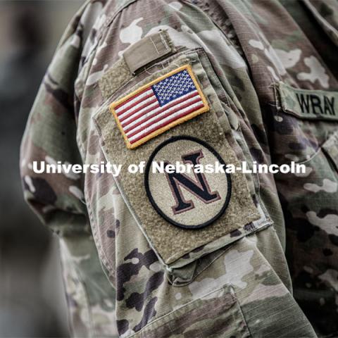 UNL Army ROTC Big Red Battalion holds yearly 3-day field exercises at the National Guard training area near Mead, NE. October 23, 2020. Photo by Craig Chandler / University Communication.