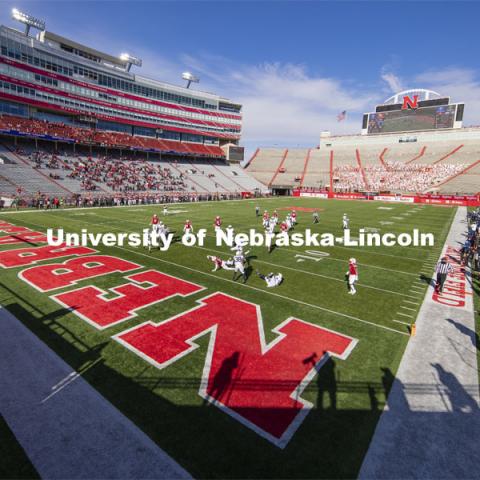 Nebraska v. Penn State football. November 14, 2020. Photo by Craig Chandler / University Communication.