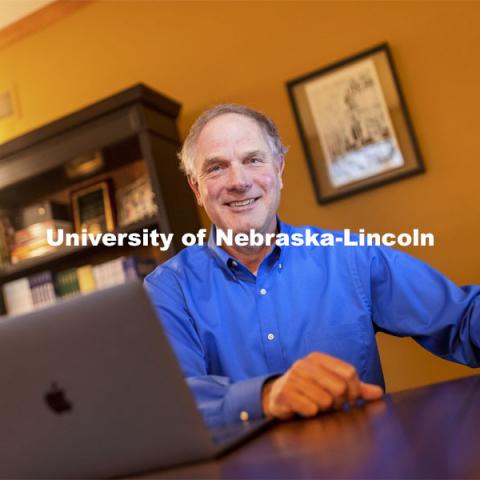 Ken Kiewra,  Professor, Educational Psychology, is the 2021 President’s Excellent Award winner of the Outstanding Teaching and Instructional Creativity Award. March 15, 2021. Photo by Craig Chandler / University Communication