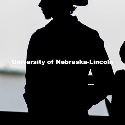 A cowboy waits for the start of the Nebraska Cornhusker College Rodeo at the Lancaster Event Center. April 24, 2021. Photo by Jordan Opp for University Communications.