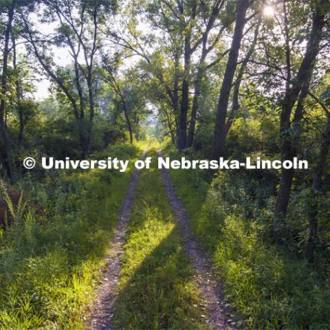 The Reller Prairie Field Station sits on 80 acres southwest of Sprague, Nebraska. August 3, 2021. Photo by Craig Chandler / University Communication.