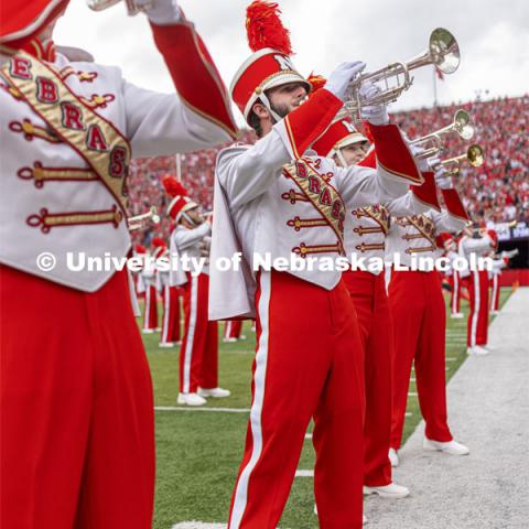 Nebraska vs. Fordham University football game. September 4, 2021. Photo by Craig Chandler / University Communication.