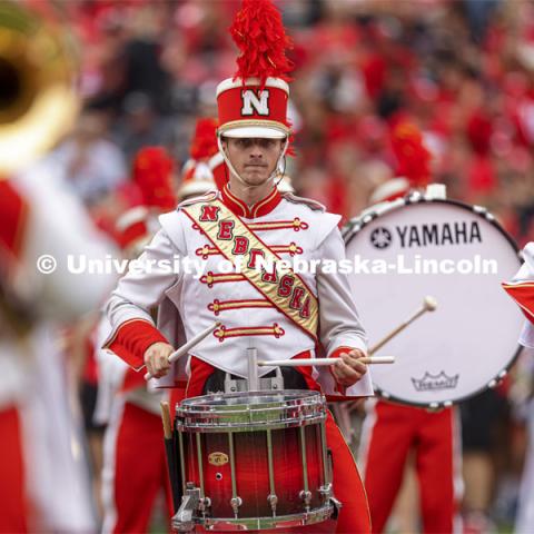 Nebraska vs. Fordham University football game. September 4, 2021. Photo by Craig Chandler / University Communication.