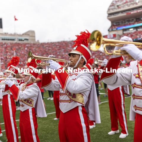 Nebraska vs. Fordham University football game. September 4, 2021. Photo by Craig Chandler / University Communication.