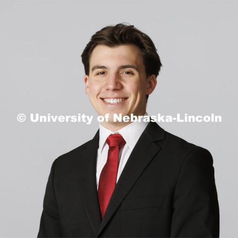 Studio portrait of Isaac Alvarado, ASEM New Student Enrollment Orientation Leaders. December 10, 2021. Photo by Craig Chandler / University Communication.