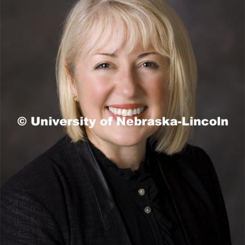 Studio portrait of Haley Shaw, University of Nebraska Foundation. March 10, 2022. Photo by Craig Chandler / University Communication.