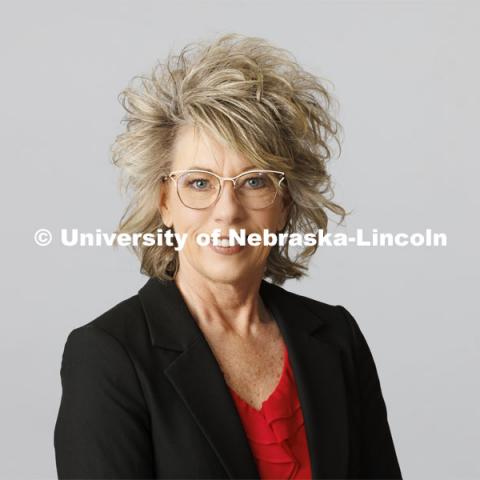 Studio portrait of LeeAnn Amm, Associate Director – Admissions Operations and Systems, ASEM. March 30, 2022. Photo by Craig Chandler / University Communication.