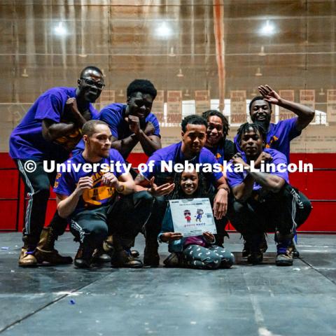 Omega Psi Phi Fraternity. Multicultural Greeks and NPHC Greeks in a competition against each other with a mixture of dancing/stepping/strolling moves. Stroll Off competition in the Coliseum. April 2, 2022. Photo by Jonah Tran/ University Communication