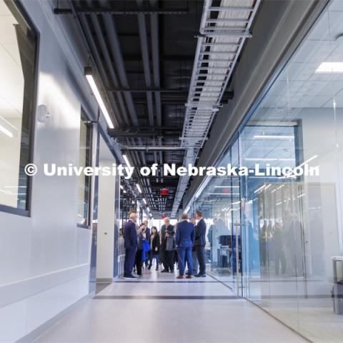 Board of Regents tour of UNL. College of Engineering. April 7, 2022. Photo by Craig Chandler / University Communication.