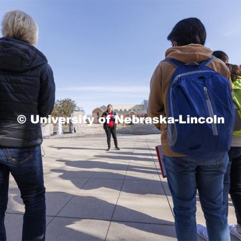 The Big Red Experience is an open house half-day visit with morning and afternoon options designed to help students experience the best of Nebraska while exploring your future academic path. April 15, 2022. Photo by Craig Chandler / University Communication.