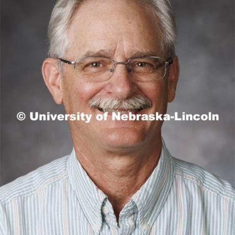 Studio portrait of Ron Seymour, Extension Educator. Portraits of Extension, IANR and CASNR educators. May 10, 2022. Photo by Craig Chandler / University Communication.