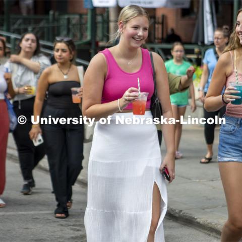 Farmers Market in the Haymarket, Lincoln, Nebraska. August 6, 2022. Photo by Blaney Dreifurst for University Communication.