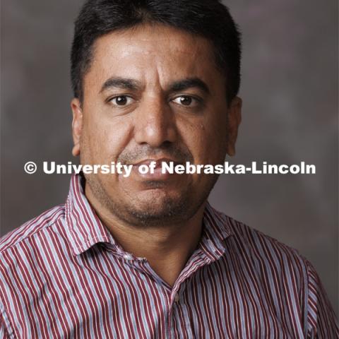 M. Ashiq Fareed, Research Assistant Professor, Department of Physics and Astronomy. August 11, 2022. Photo by Craig Chandler / University Communication.