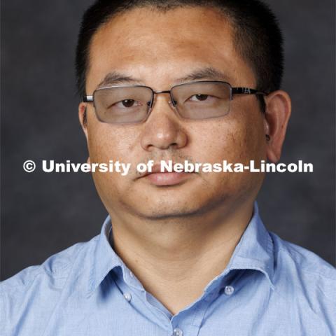 Xueheng Shi, Assistant Professor of Statistics. New Faculty and Staff Orientation. August 17, 2022. Photo by Craig Chandler / University Communication.