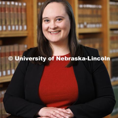 Mailyn Fidler, Assistant Professor, College of Law. College of Law portrait session. August 18, 2022. Photo by Craig Chandler / University Communication.