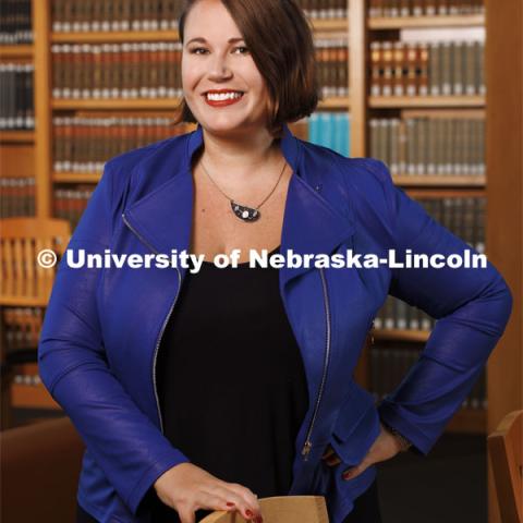 Elsbeth Magilton, Director of Externships, College of Law. College of Law portrait session. August 18, 2022. Photo by Craig Chandler / University Communication.