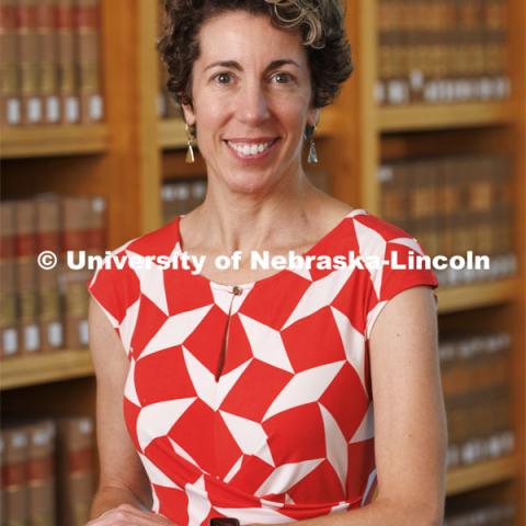 Jill Stohs, Law Academic Counselor, College of Law. College of Law portrait session. August 18, 2022. Photo by Craig Chandler / University Communication.