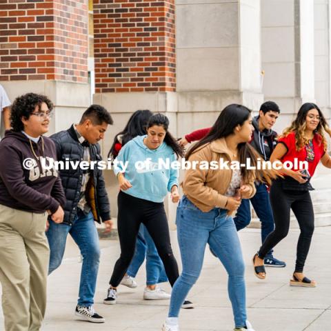 Fiesta on the green at the Nebraska Union Plaza. Fiesta on the Green is an annual Latino culture and heritage festival. September 22, 2022. Photo by Jonah Tran / University Communication.