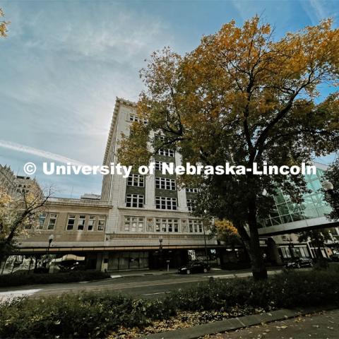 Fall on City Campus. November, 2022. Photos by Katie Black and Taylor DeMaro / University Communication.