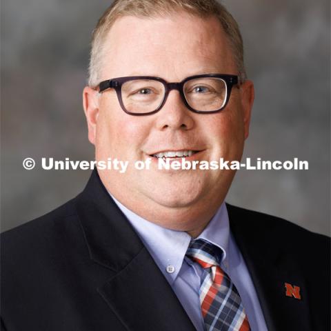 Studio portrait of Michael Zeleny, named the University of Nebraska–Lincoln’s vice chancellor for business and finance and former Chief of Staff and Associate to the Chancellor.  November 30, 2022. Photo by Craig Chandler / University Communication.