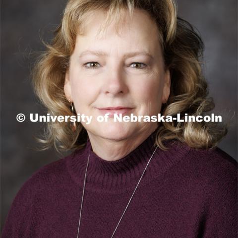 Studio portrait of Sarah Browning, Lancaster County Extension Educator. Portraits of Extension, IANR and CASNR educators. Extension Educators photo shoot. February 22, 2023. Photo by Craig Chandler / University Communication.