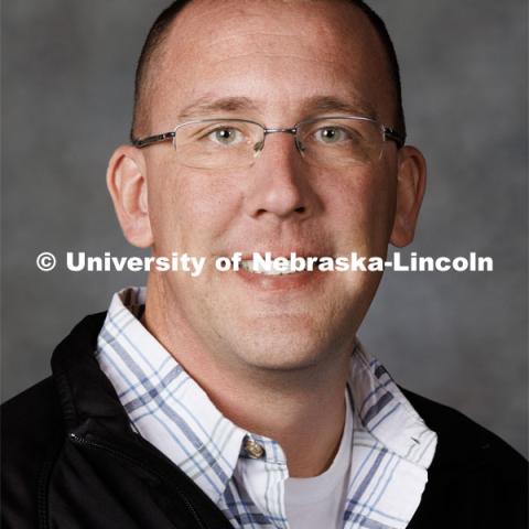 Studio portrait of Cole Meador, Extension Educator. Portraits of Extension, IANR and CASNR educators. Extension Educators photo shoot. February 22, 2023. Photo by Craig Chandler / University Communication.