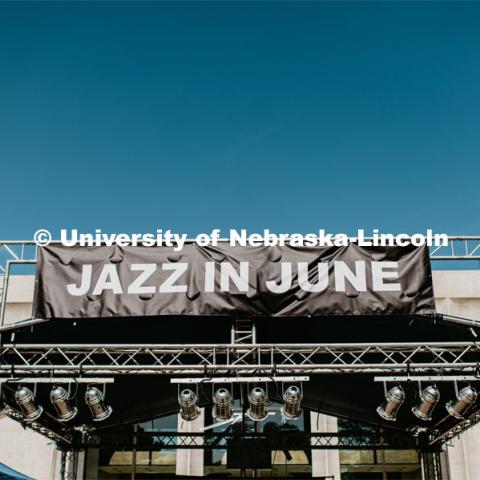 Concerts in the Jazz in June series are at 7 p.m. each Tuesday in June in the sculpture garden west of the Sheldon Museum of Art, 12th and R streets. June 7, 2023. Photo by Justin Mohling for University Communication.