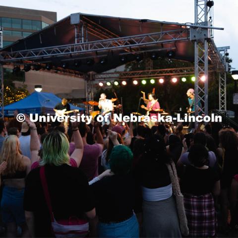 The Lied Center’s Big Red Lied Experience hosted a free concert featuring rising star Maude LaTour. August 25, 2023. Photo by Jonah Tran / University Communication.