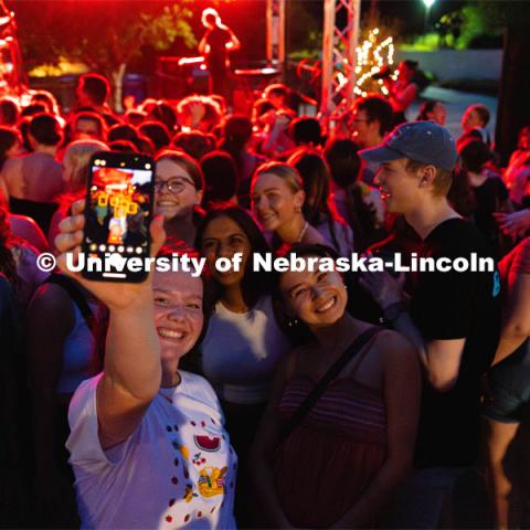 The Lied Center’s Big Red Lied Experience hosted a free concert featuring rising star Maude LaTour. August 25, 2023. Photo by Jonah Tran / University Communication.