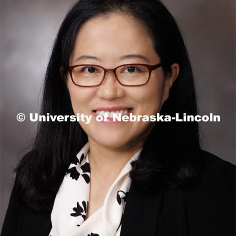 Studio portrait of Sungeun Kang, Assistant Professor of Educational Psychology. New Faculty and Staff Orientation photo day. September 7, 2023. Photo by Craig Chandler/ University Communication.