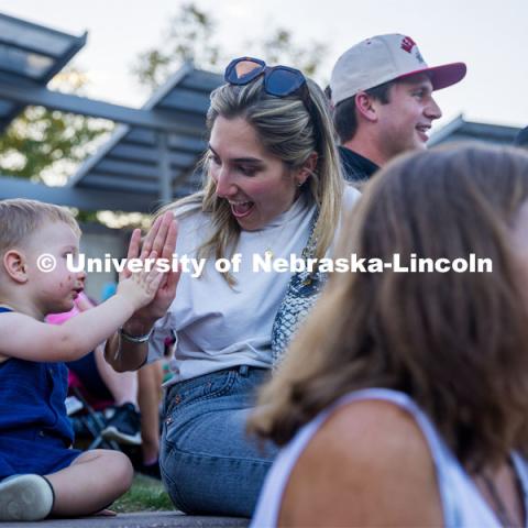 Crowd at the Lincoln Hub and Soul Event. September 29, 2023. Photo by Kristen Labadie / University Communication.