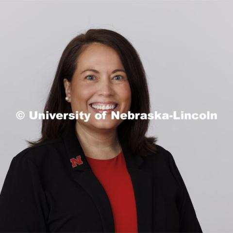 Studio portrait of Gabby Williams, Assistant Director for Office of Admissions, ASEM. January 31, 2024. Photo by Craig Chandler / University Communication and Marketing.