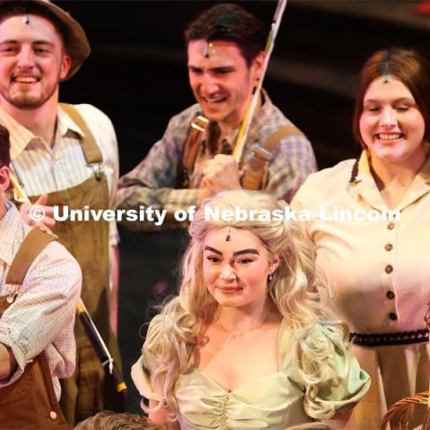 The cast perform in UNL’s production of “Big Fish”. April 23, 2024. Photo by Taryn Hamill for University Communication and Marketing.