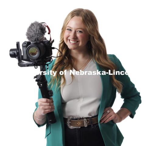 Madison Kreifels, Engler Agribusiness Entrepreneur. April 25, 2024. Photo by Craig Chandler / University Communication and Marketing.