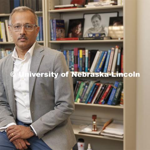 Vinod Variyam, Professor in the School of Computing. May 13, 2024. Photo by Craig Chandler / University Communication and Marketing
