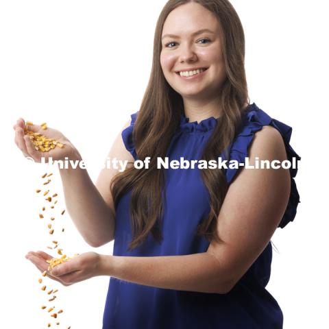 Rebecca Wulf, Engler Agribusiness Entrepreneur. June 20, 2024. Photo by Craig Chandler / University Communication and Marketing.