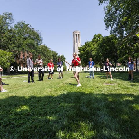 NSE campus tours. Final day of 2024 New Student Enrollment. July 11, 2024. Photo by Craig Chandler / University Communication and Marketing.