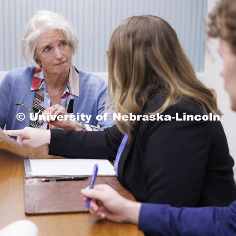 Estate Planning Clinic. College of Law Clinics. September 19, 2024. Photo by Craig Chandler / University Communication and Marketing.