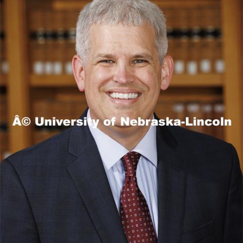 Brett Stohs, Associate Professor, College of Law Faculty. College of Law portrait session. August 20, 2024. Photo by Craig Chandler / University Communication and Marketing.