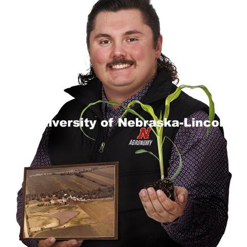 Kaleb Senff, Engler Agribusiness Entrepreneur. November 13, 2024. Photo by Craig Chandler / University Communication.